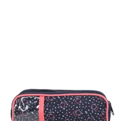 Trousse Chaton - 2 Compartiments -Promos Voyage Sac Boutique trousse scolaire dessins animes 865225z