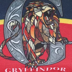 Trousse Harry Potter Maison Gryffondor - 2 Compartiments -Promos Voyage Sac Boutique trousse scolaire dessins animes 867345z