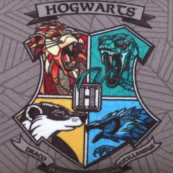 Trousse Harry Potter Houses Of Hogwarts - 2 Compartiments -Promos Voyage Sac Boutique trousse scolaire dessins animes 869495z