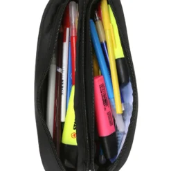 Trousse Harry Potter Château De Poudlard - 2 Compartiments -Promos Voyage Sac Boutique trousse scolaire dessins animes 869627z