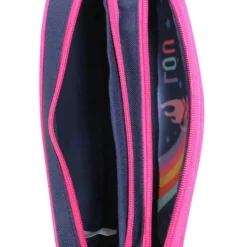 Trousse Lili Lou Rainbow - 2 Compartiments -Promos Voyage Sac Boutique trousse scolaire dessins animes 870549z