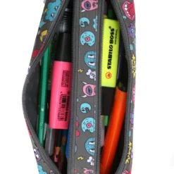 Trousse Pol Fox Rider - 2 Compartiments -Promos Voyage Sac Boutique trousse scolaire pol fox 841042z