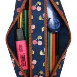 Trousse Tann's Alexa - 2 Compartiments -Promos Voyage Sac Boutique trousse scolaire tanns 687112z