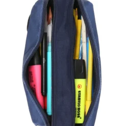 Trousse Tann's Colin - 2 Compartiments -Promos Voyage Sac Boutique trousse scolaire tanns 873323z