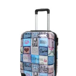Valise Madisson Patchwork Paris 55 Cm